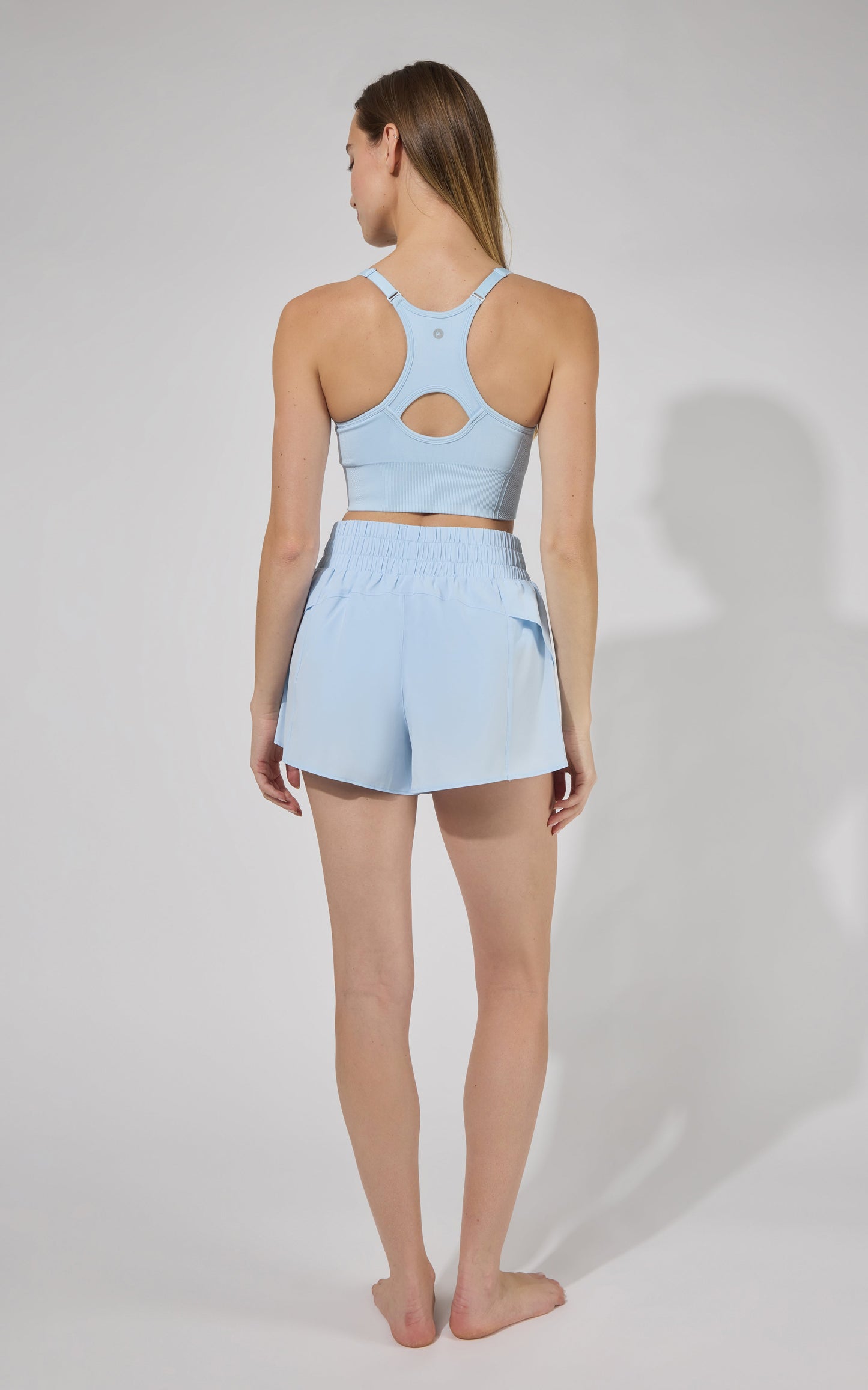 Seamless Rib Verta Bra & Lightstreme Running Short