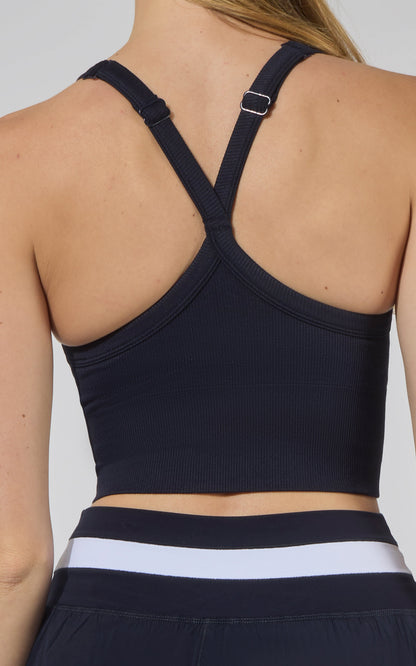 Seamless Bra Tank & Crossover Short Set