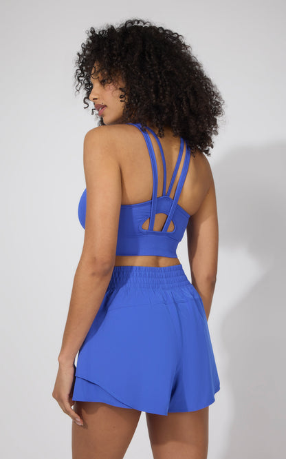 Seamless Rib Celise Bra & Short Set