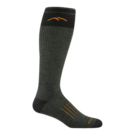 Darn Tough Over-the-Calf Heavyweight Full Cushion Hunting Mens Socks — Forest