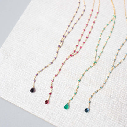Green Onyx Kensington Necklace