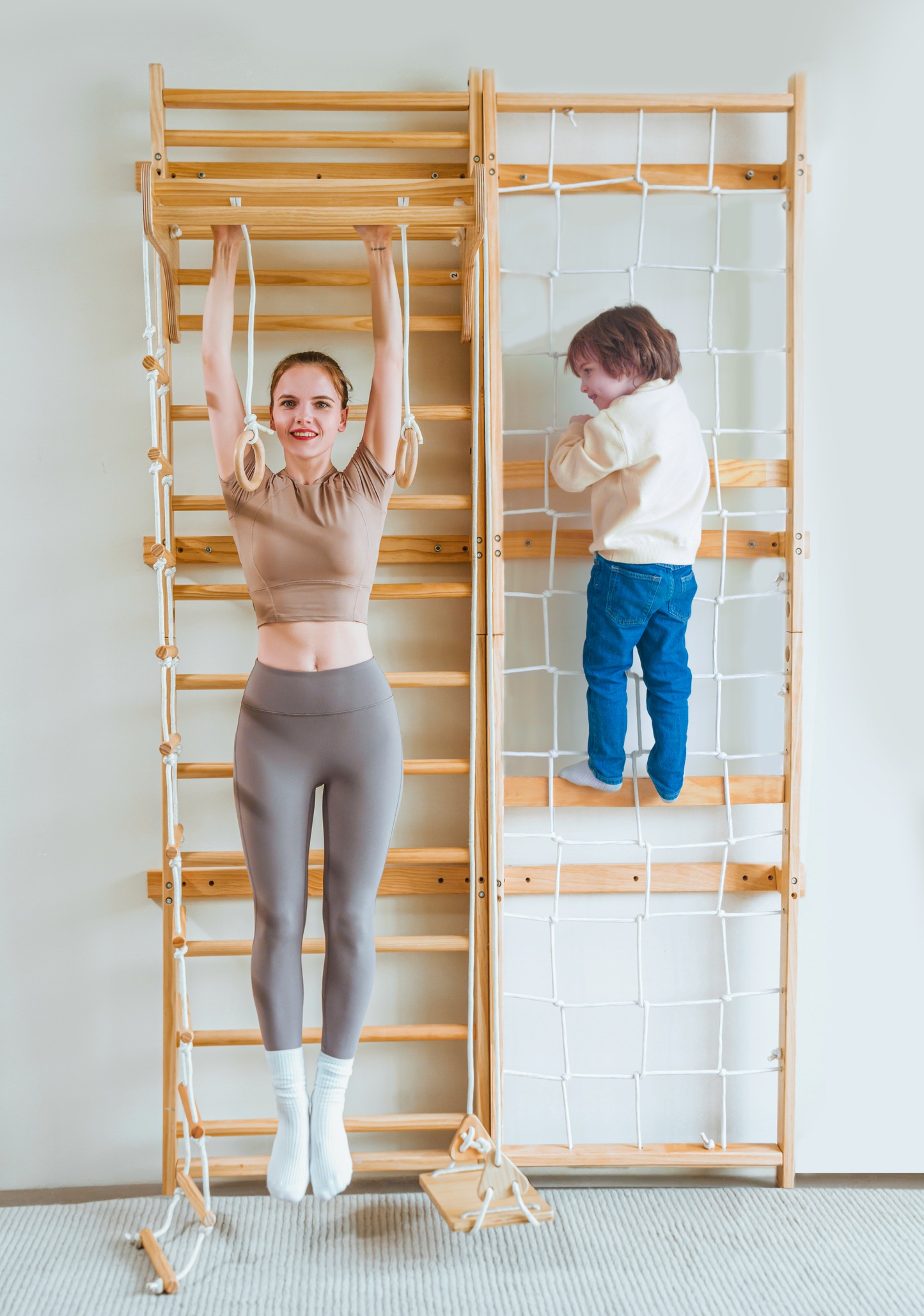 Neem | Swedish Ladder & Rope Wall
