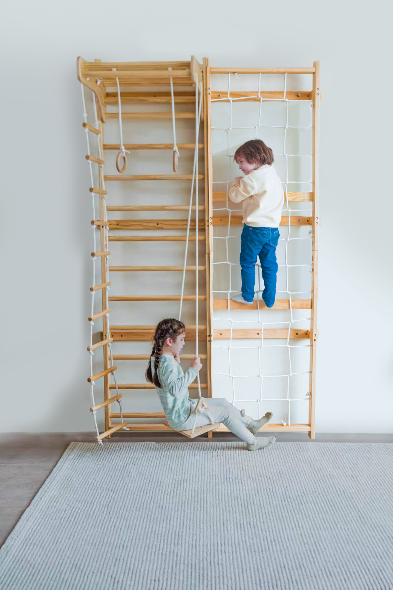 Neem | Swedish Ladder & Rope Wall
