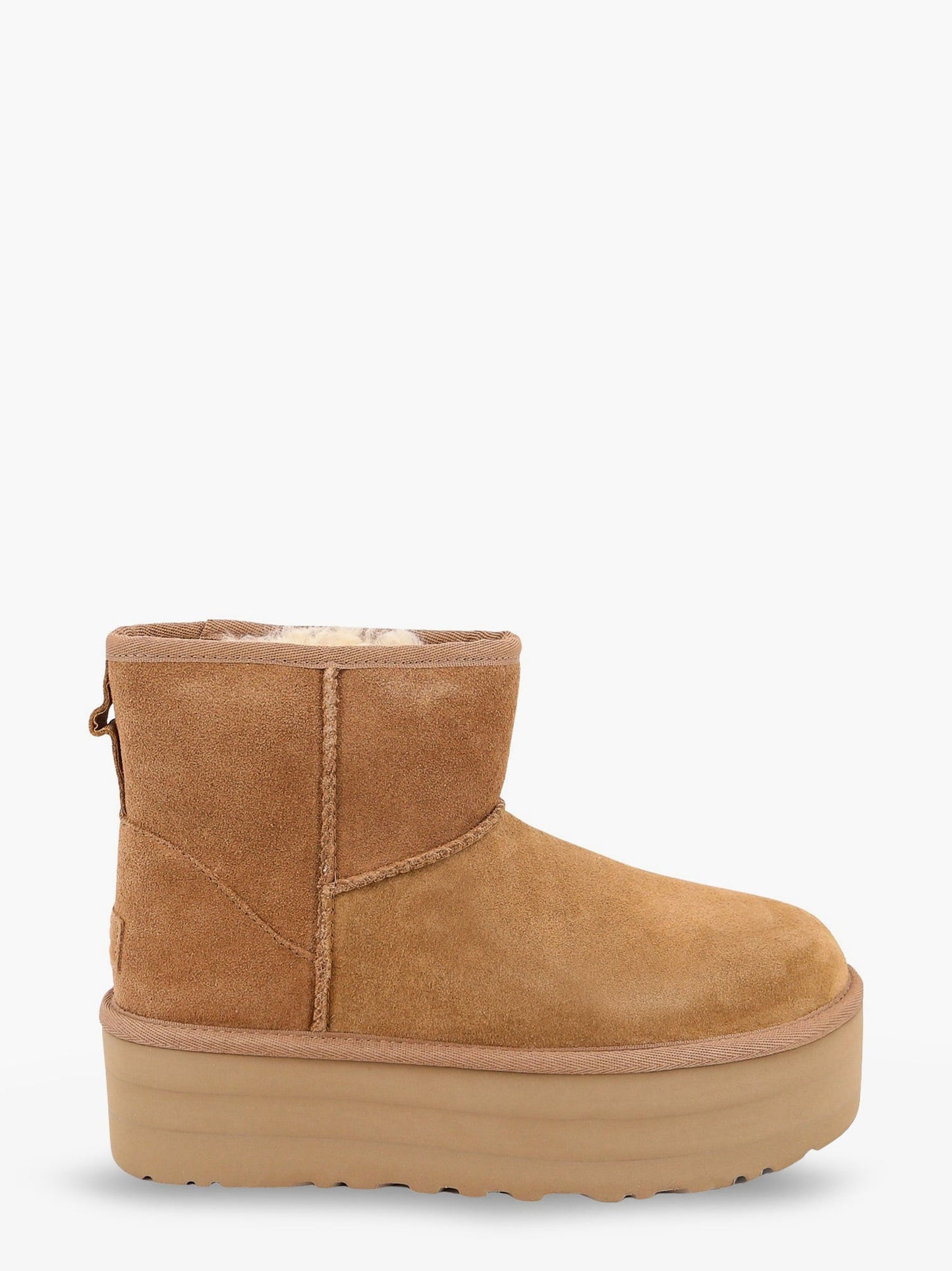 Classic Mini Platform Suede Ankle Boots