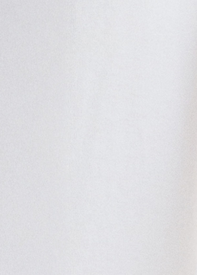 White Terry Button Dress
