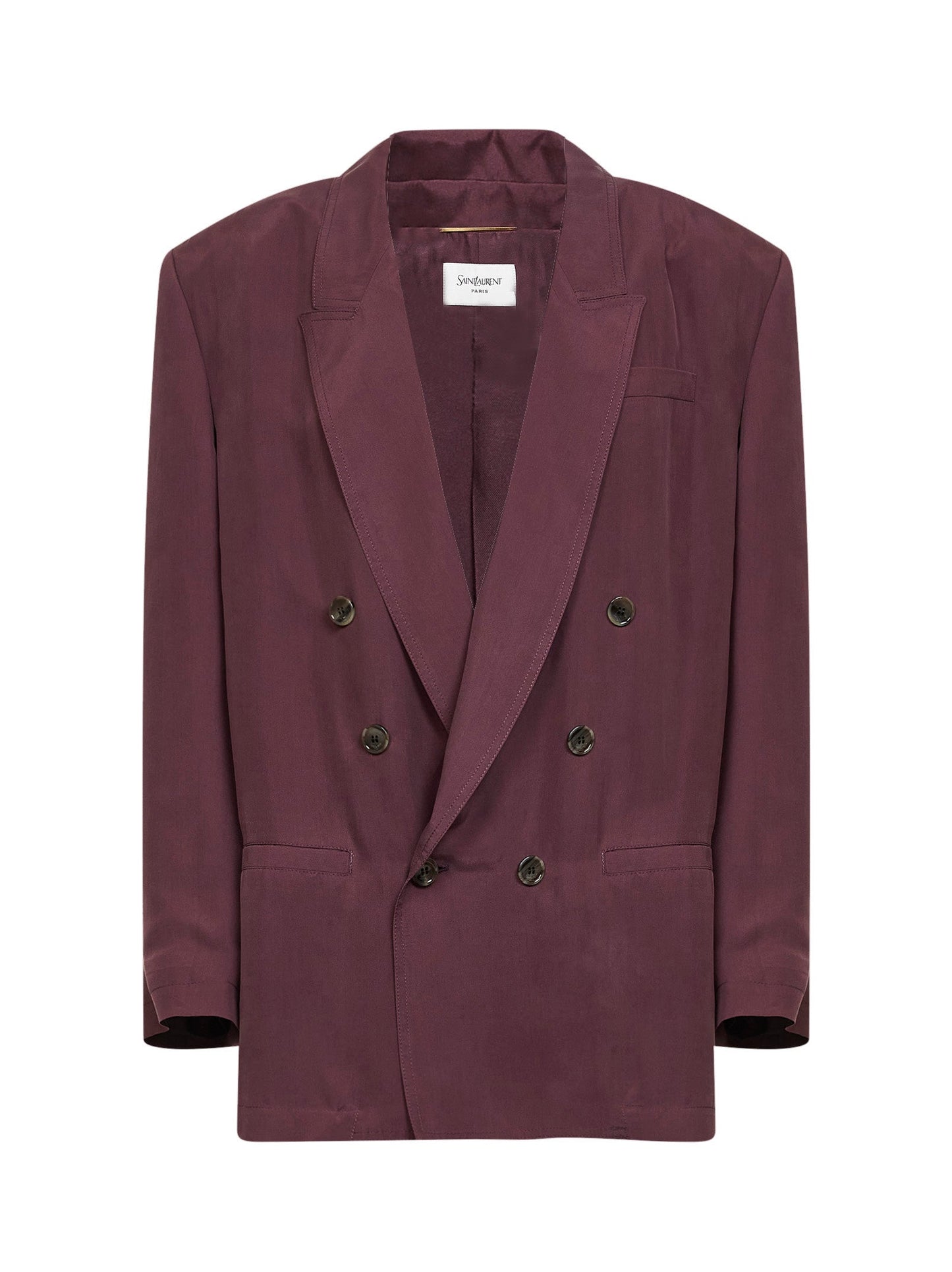 Blazer in Bordeaux Silk