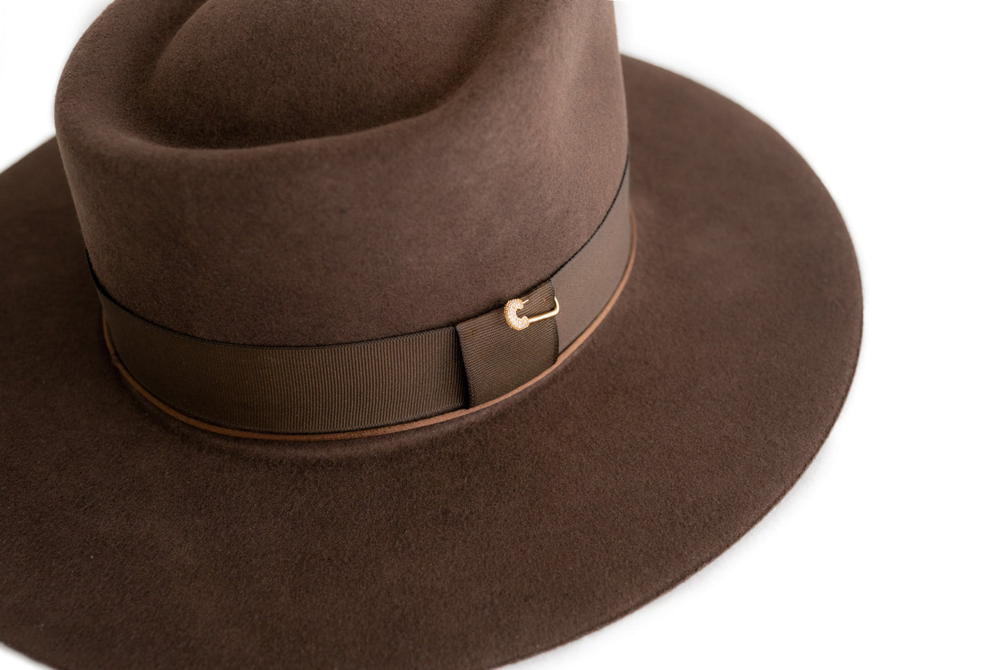 Marme Hats The Powerful in Chocolate Brown