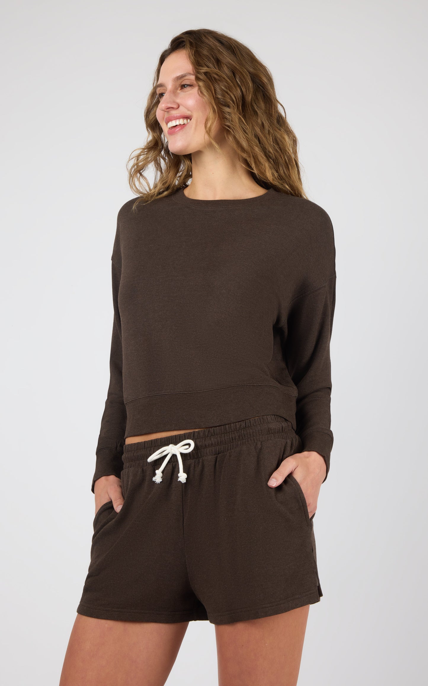 Terry Sunset Bay Pullover & Short
