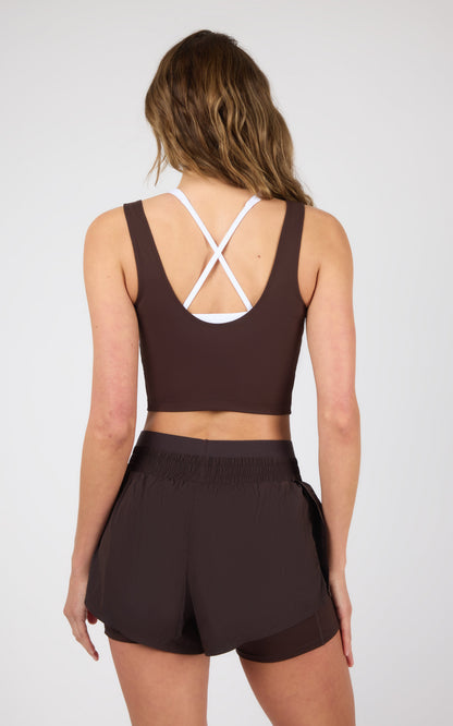 Lux Veda Tank & 2 in 1 Running Short Set