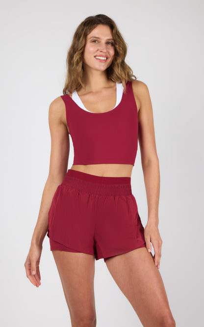 Lux Veda Tank & 2 in 1 Running Short Set