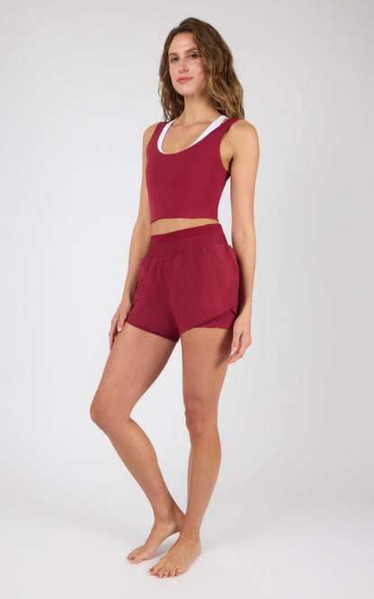 Lux Veda Tank & 2 in 1 Running Short Set
