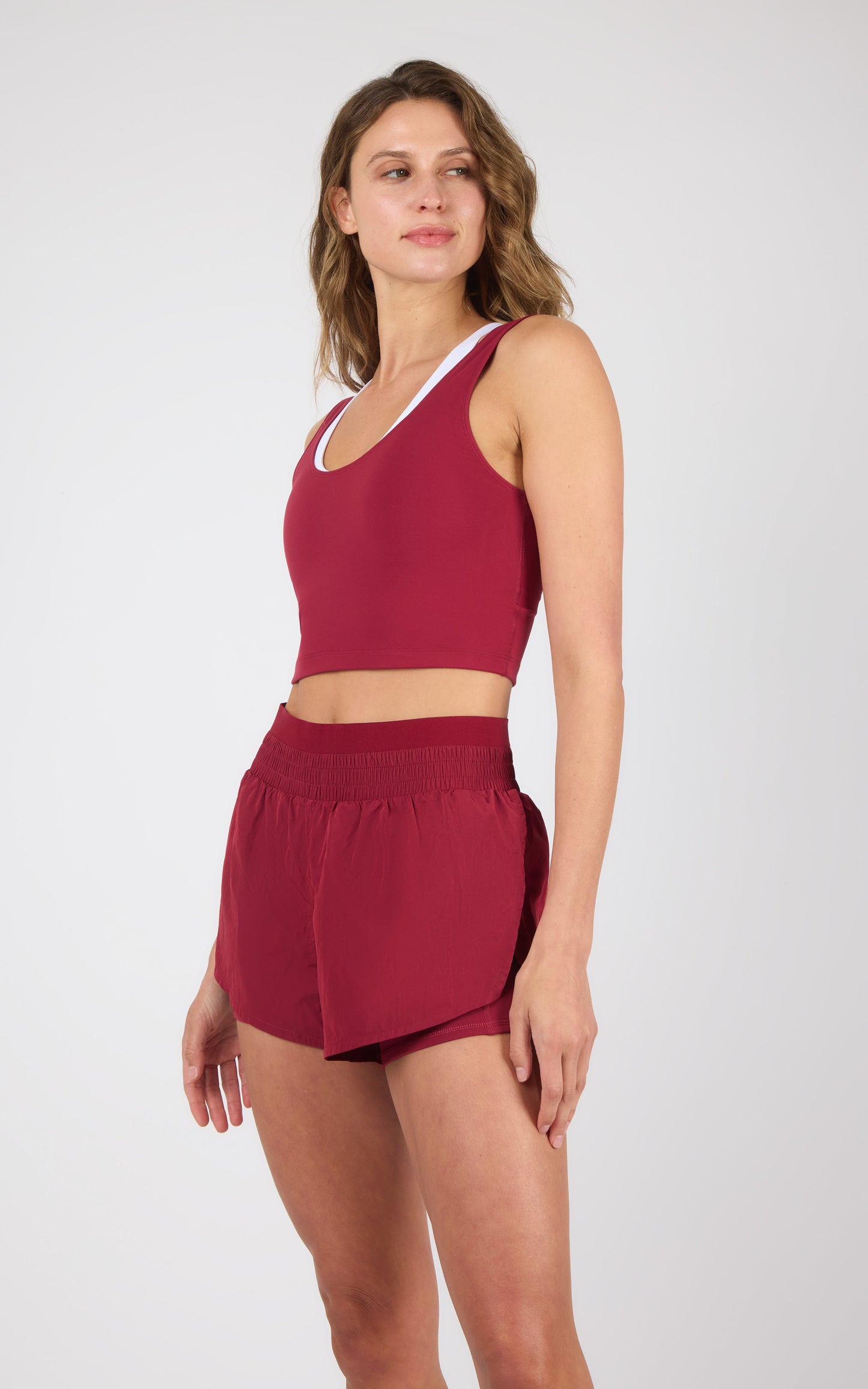 Lux Veda Tank & 2 in 1 Running Short Set