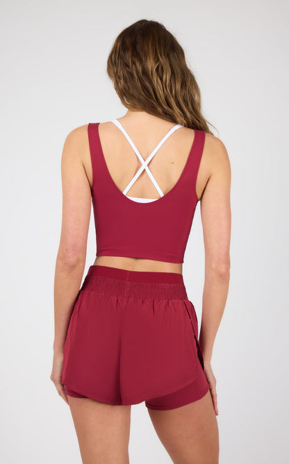 Lux Veda Tank & 2 in 1 Running Short Set