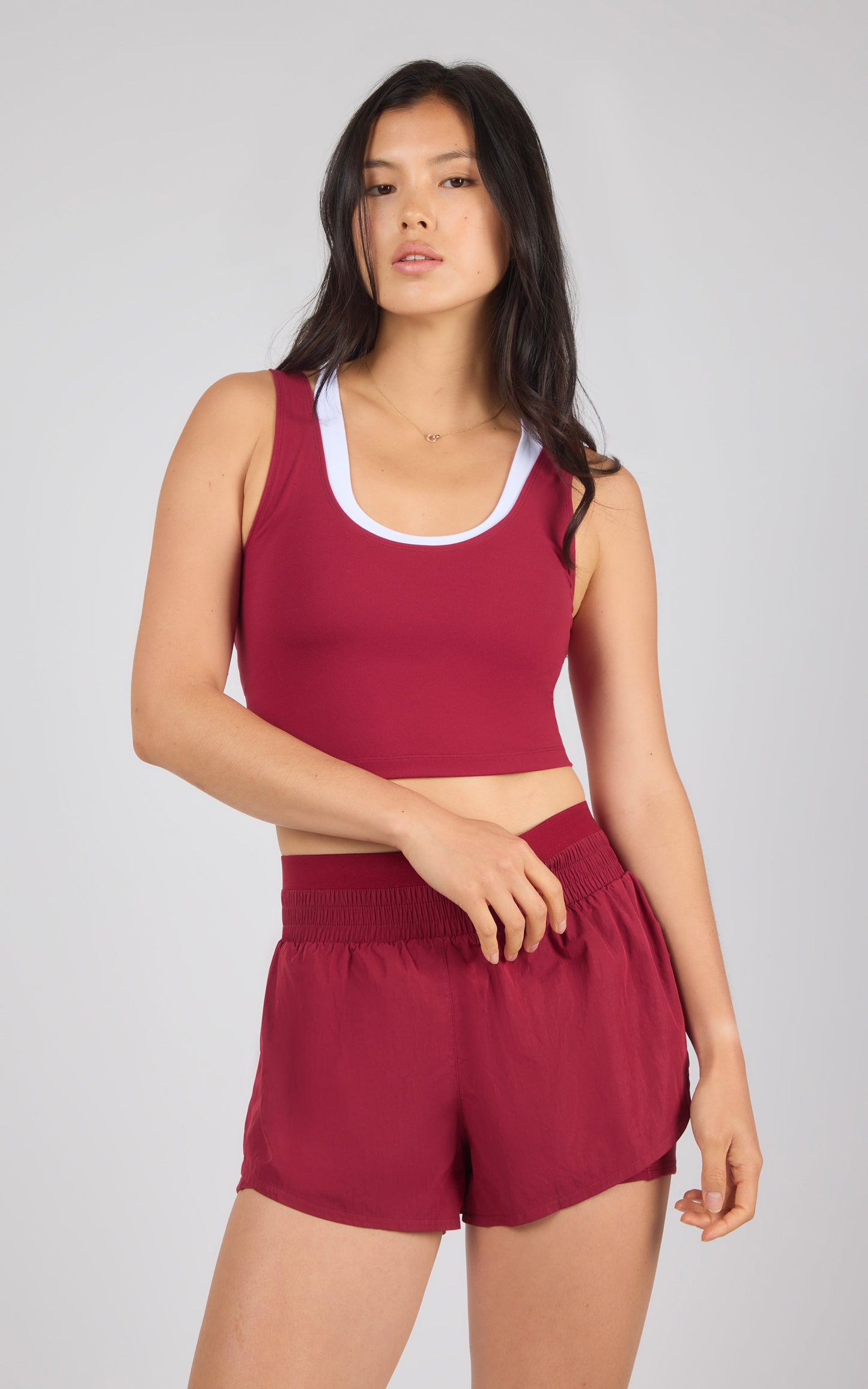 Lux Veda Tank & 2 in 1 Running Short Set