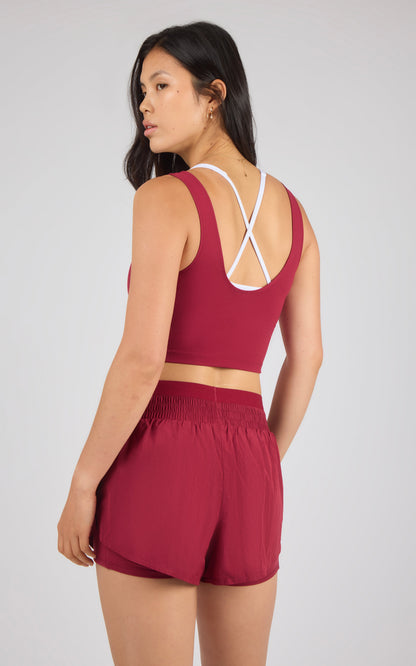 Lux Veda Tank & 2 in 1 Running Short Set