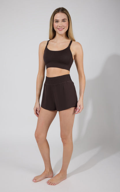 Seamless Bra & Love and Flutter Short Set