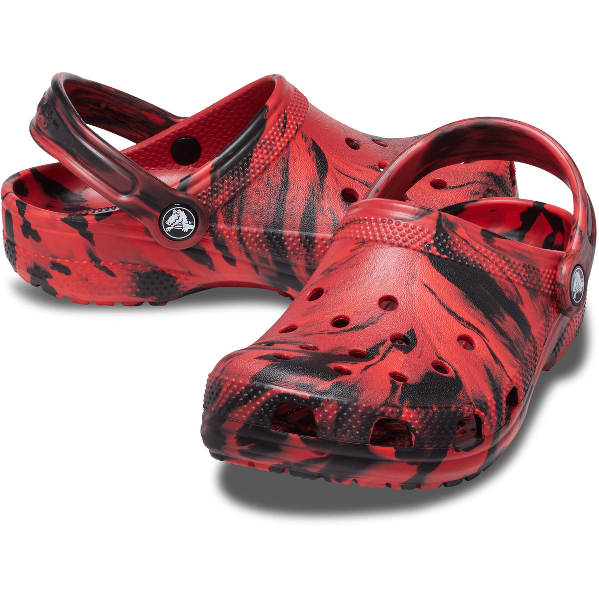 Crocs Toddlers Classic Clog Marbled Pepper/Black