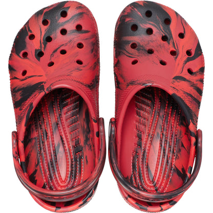 Crocs Toddlers Classic Clog Marbled Pepper/Black