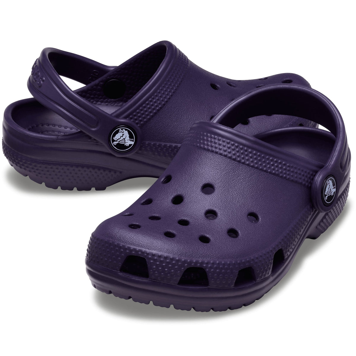Crocs Toddlers Classic Clogs Dark Iris