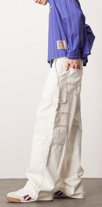 Dickies Men's Carpenter Denim Trousers Loose Fit