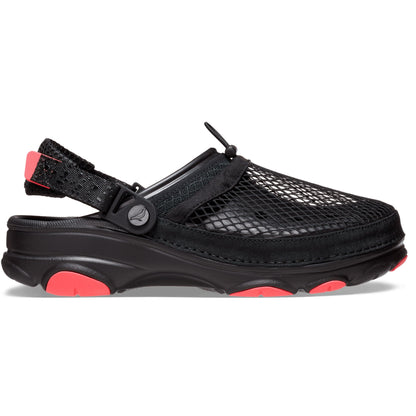 Crocs Men's Classic All-Terrain Clog Staple Homing Pigeon Black/Red