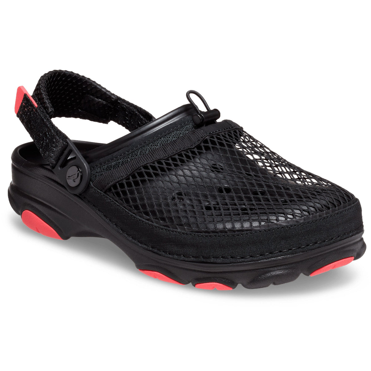 Crocs Men's Classic All-Terrain Clog Staple Homing Pigeon Black/Red