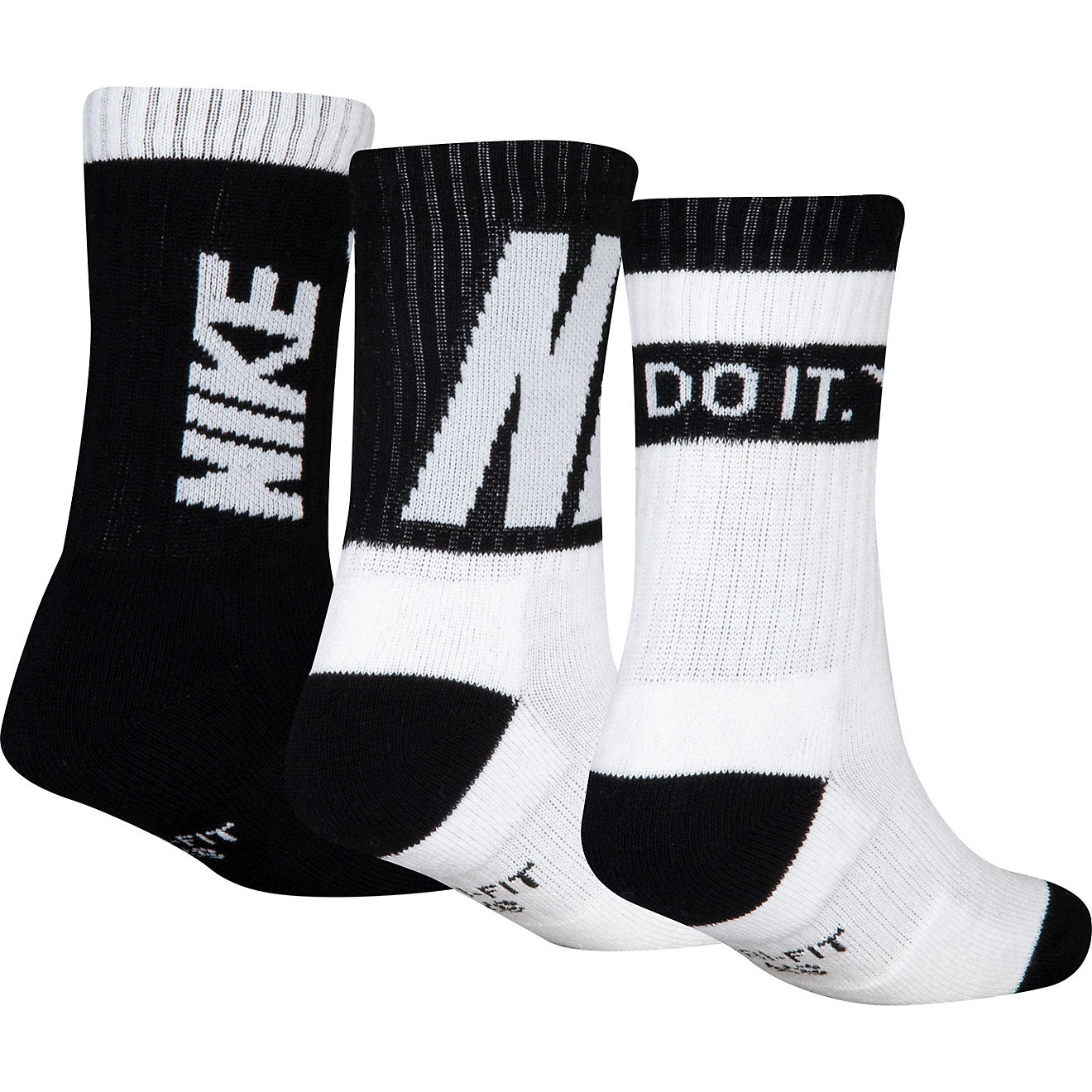 Nike Youth Sport Graphic Crew Socks 3-Pack