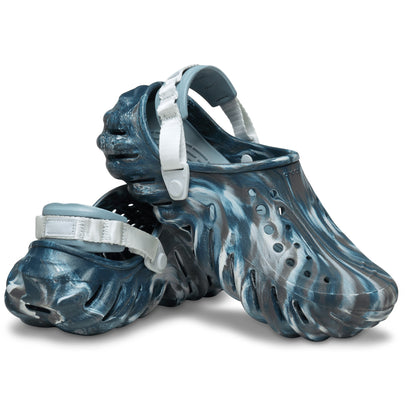 Crocs Men's Echo Clogs Marble Black Sand/Multi
