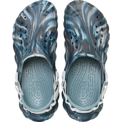 Crocs Men's Echo Clogs Marble Black Sand/Multi