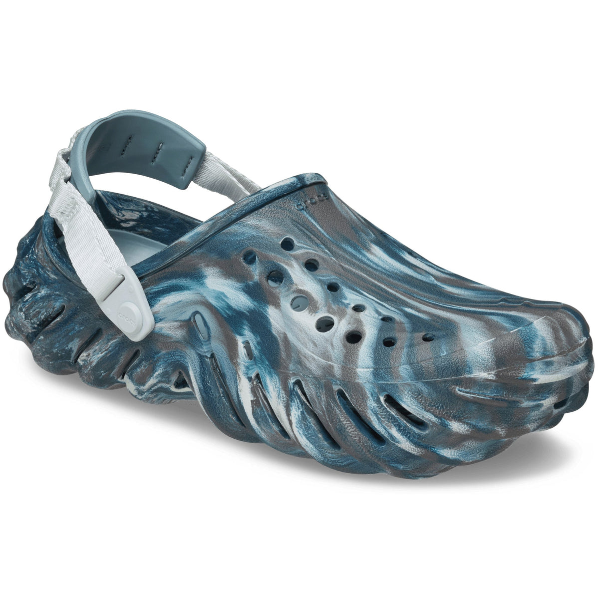 Crocs Men's Echo Clogs Marble Black Sand/Multi