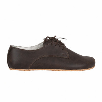 Dark brown-