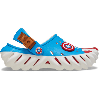 Crocs Grade School Echo Captain America Blue/Red/White
