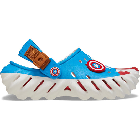Crocs Grade School Echo Captain America Blue/Red/White
