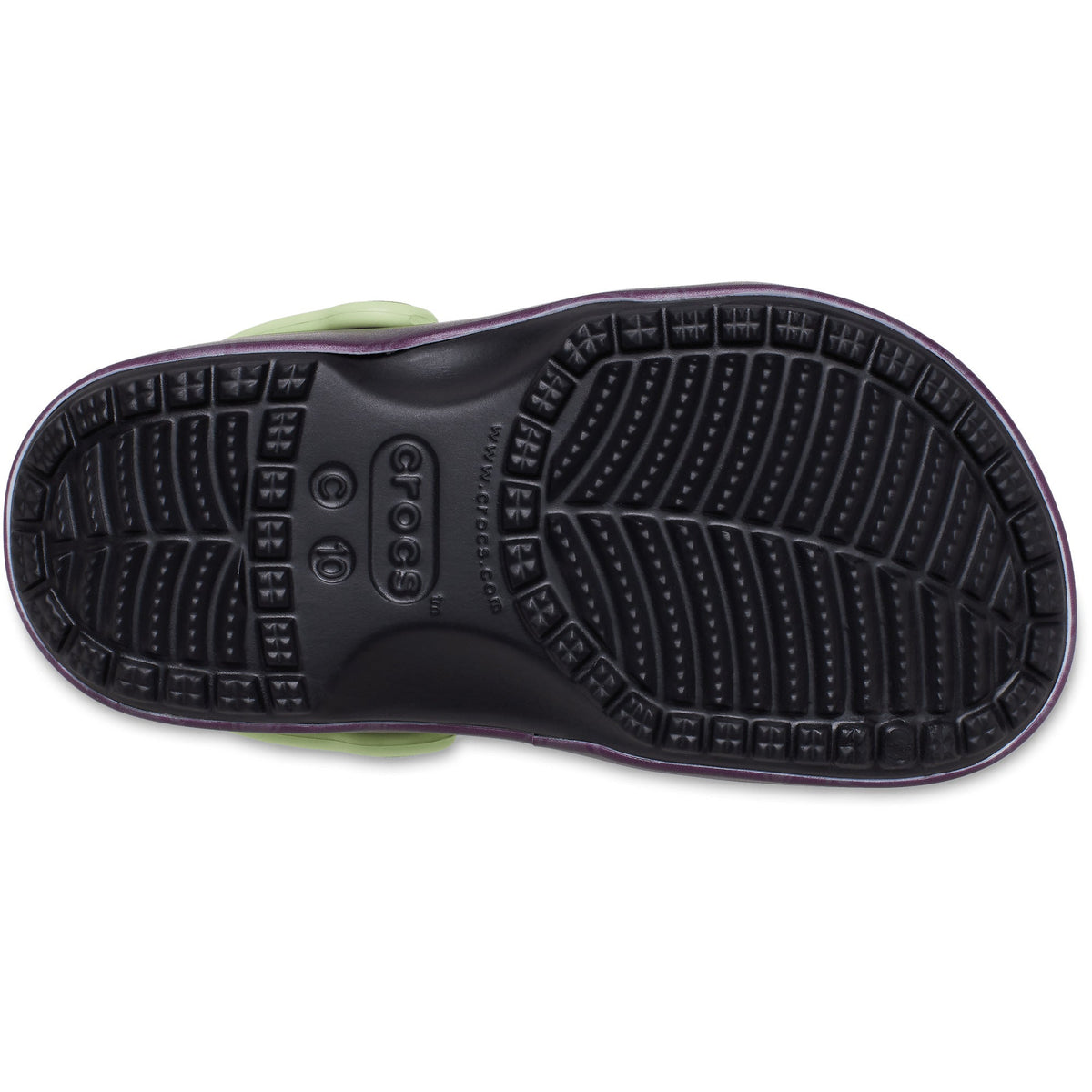 Crocs Grade School Bruno Classic Clogs Green/Black