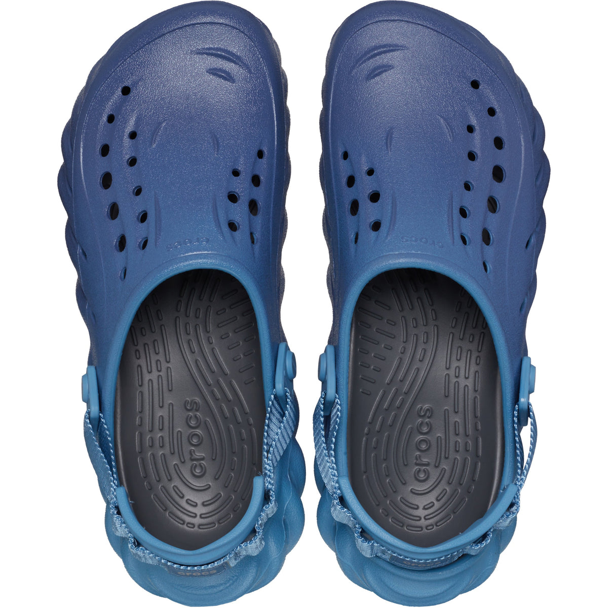 Crocs Men's Echo Clogs Ombre White/Blue