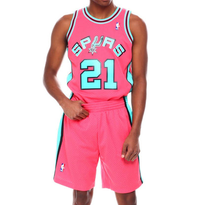 Mitchell & Ness Men's NBA Reload Swingman Short Spurs 1998