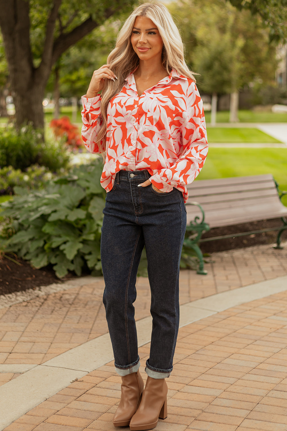 Threaded Pear Serenity Single Chest Up Shirt