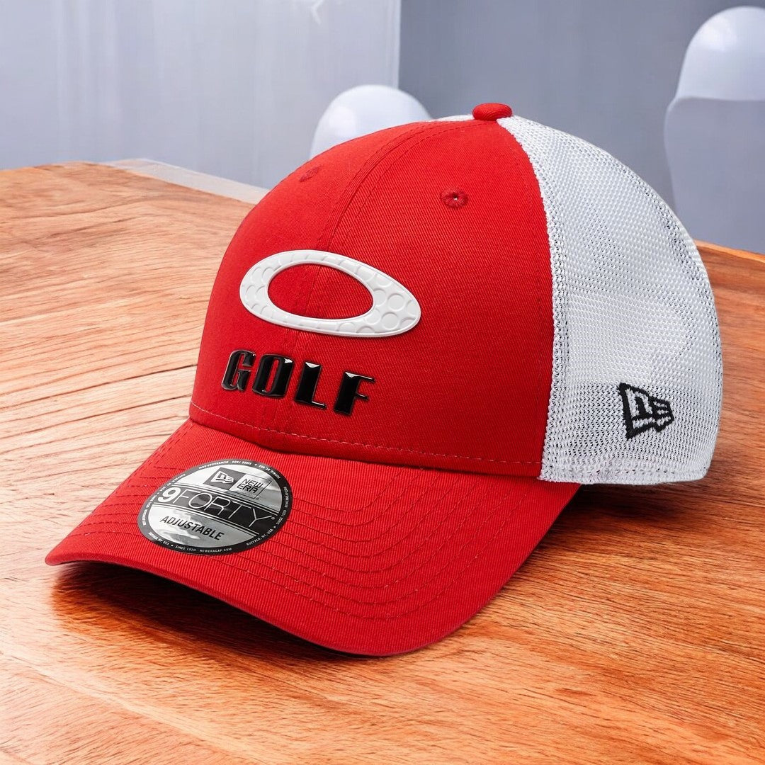 Oakley Men's Heather New Era Stripe Golf Snapback Hat Hats