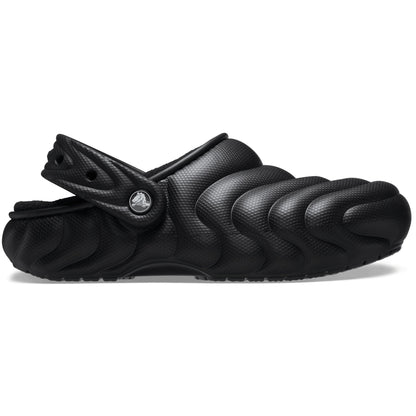 Crocs Men's Lined Overpuff Clogs Black