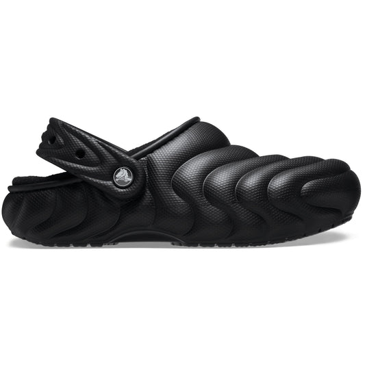 Crocs Men's Lined Overpuff Clogs Black