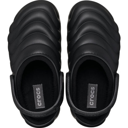Crocs Men's Lined Overpuff Clogs Black