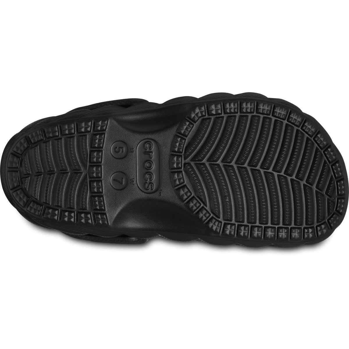 Crocs Men's Lined Overpuff Clogs Black