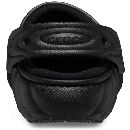 Crocs Men's Lined Overpuff Clogs Black