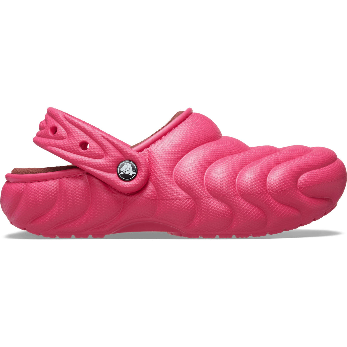 Crocs Men's Lined Overpuff Clogs Dragon Fruit