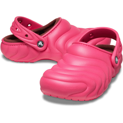 Crocs Men's Lined Overpuff Clogs Dragon Fruit