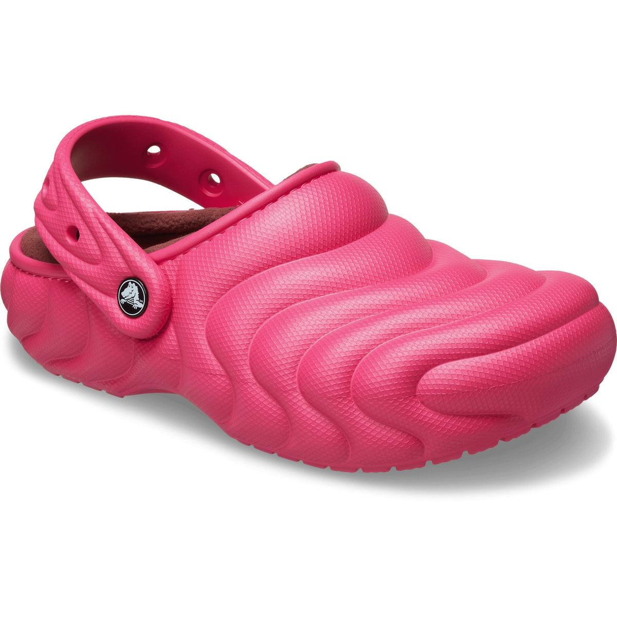 Crocs Men's Lined Overpuff Clogs Dragon Fruit