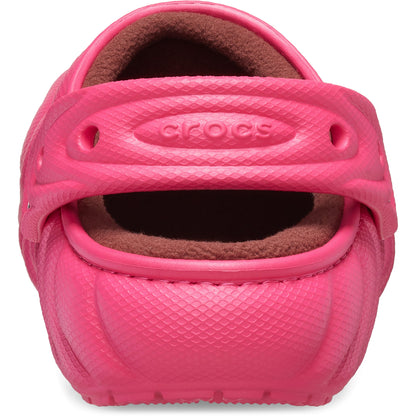 Crocs Men's Lined Overpuff Clogs Dragon Fruit