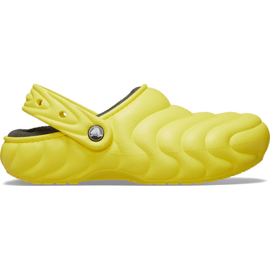 Crocs Men's Lined Overpuff Clogs Cyber Yellow