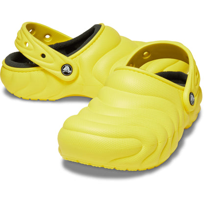 Crocs Men's Lined Overpuff Clogs Cyber Yellow