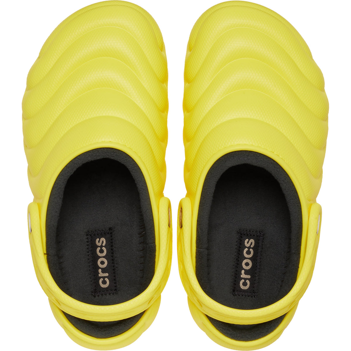 Crocs Men's Lined Overpuff Clogs Cyber Yellow